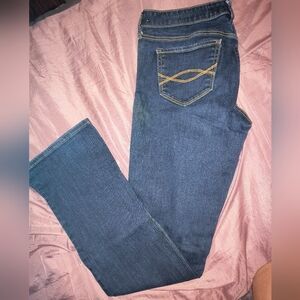 Dark wash Abercrombie & Fitch jeans size 8 regular